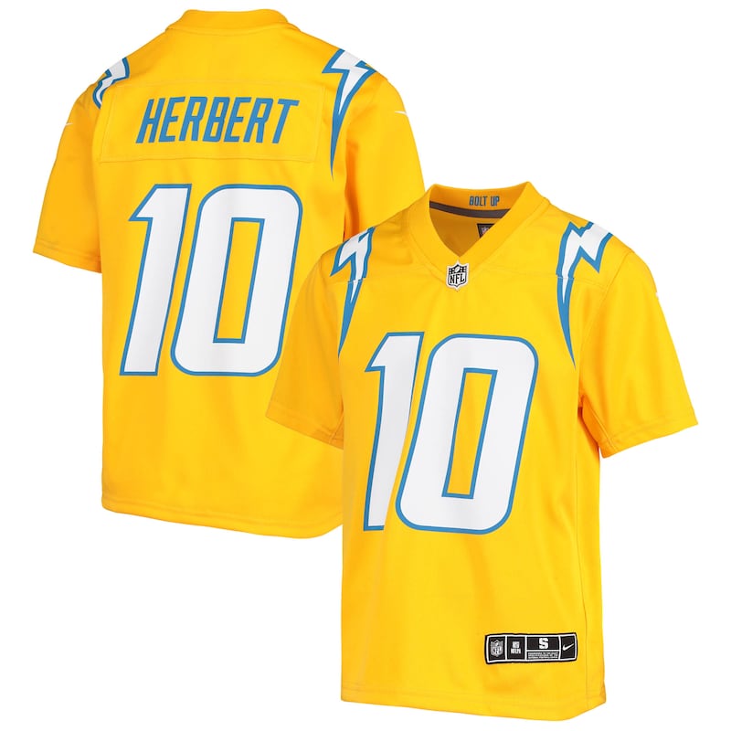 None Justin Herbert LA Chargers Premium Fan Apparel Game Day Wear