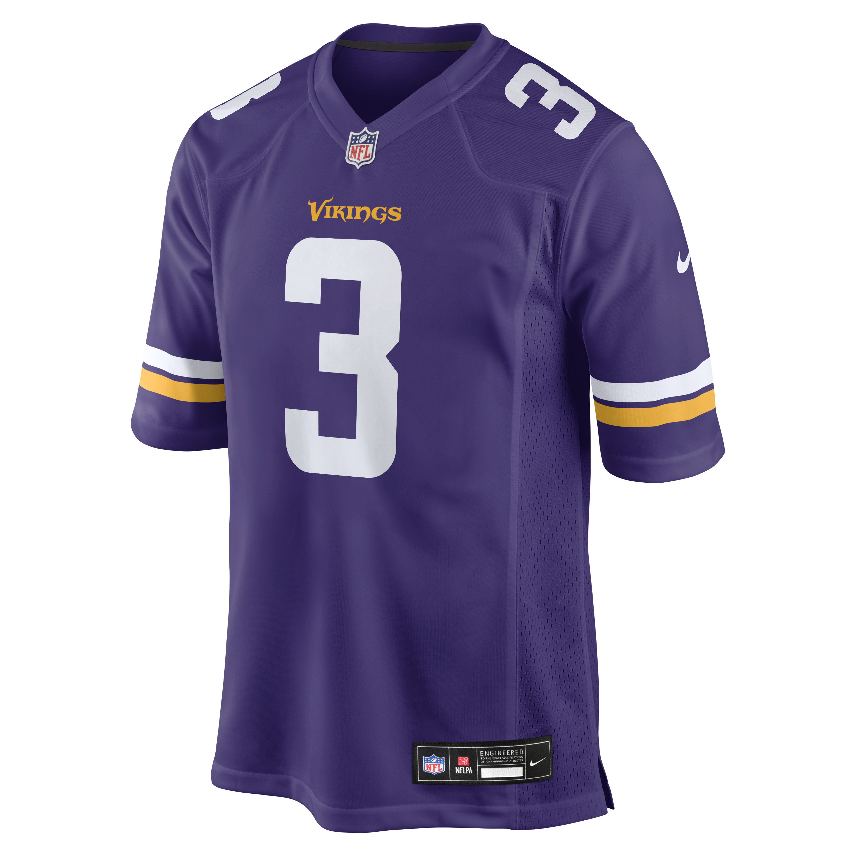 [LK] Jordan Addison Minnesota Vikings Game Jersey - Purple