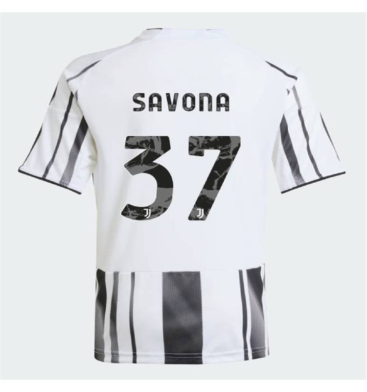 2526 Juventus Home Jersey Shirt 37 SAVONA - Official Replica 8440