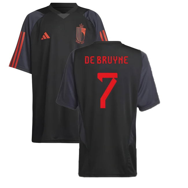 Belgium Soccer Squad Sleek Home Match Shirt (Kids)