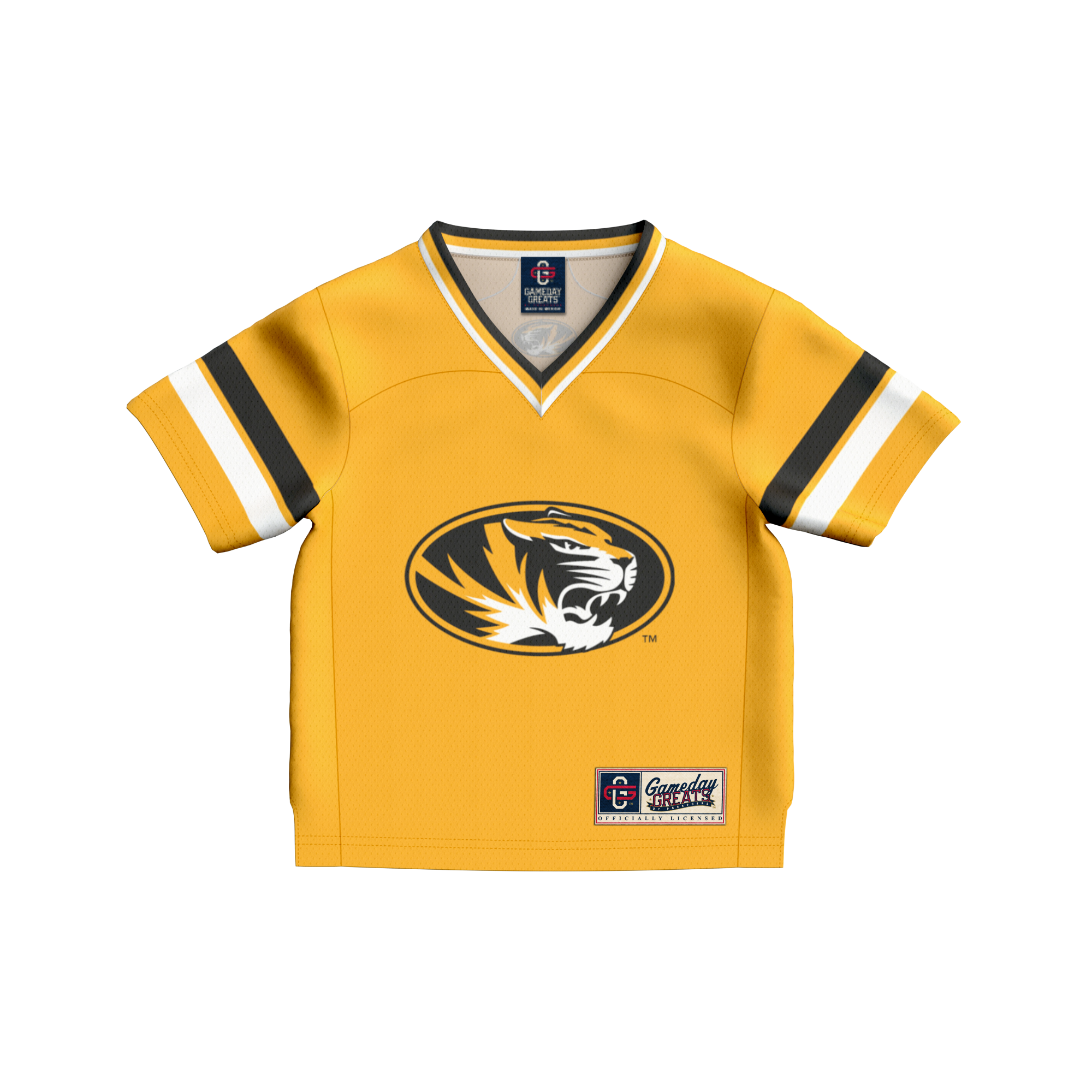 #39 Missouri Tigers GameDay Greats Infant Lightweight Collegiate Football Fashion Jersey - Gold