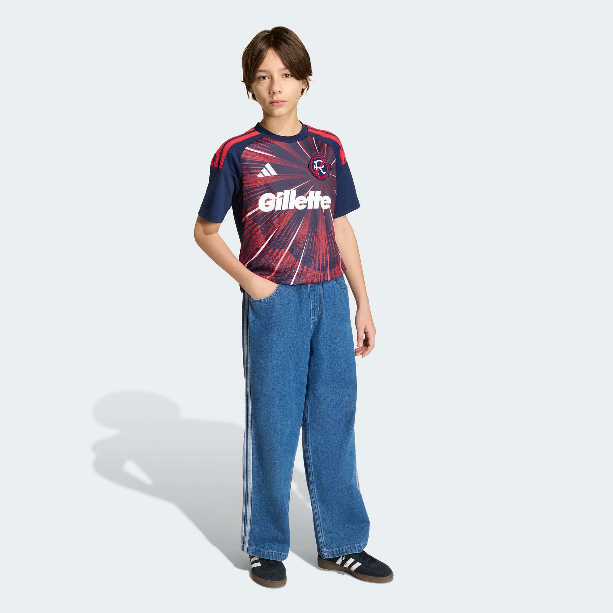 [SJH] New England Revolution Youth 2026 Independence Day Replica Jersey - Blue