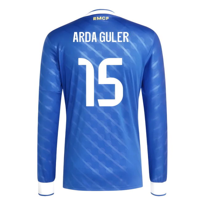 Third Shirt for Real Madrid Long Sleeve 2025-2026 (Adult