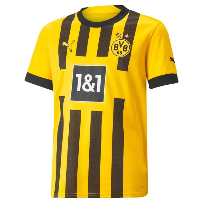 2022-2023 Borussia Dortmund Home Shirt - Kids (HAALAND 9)