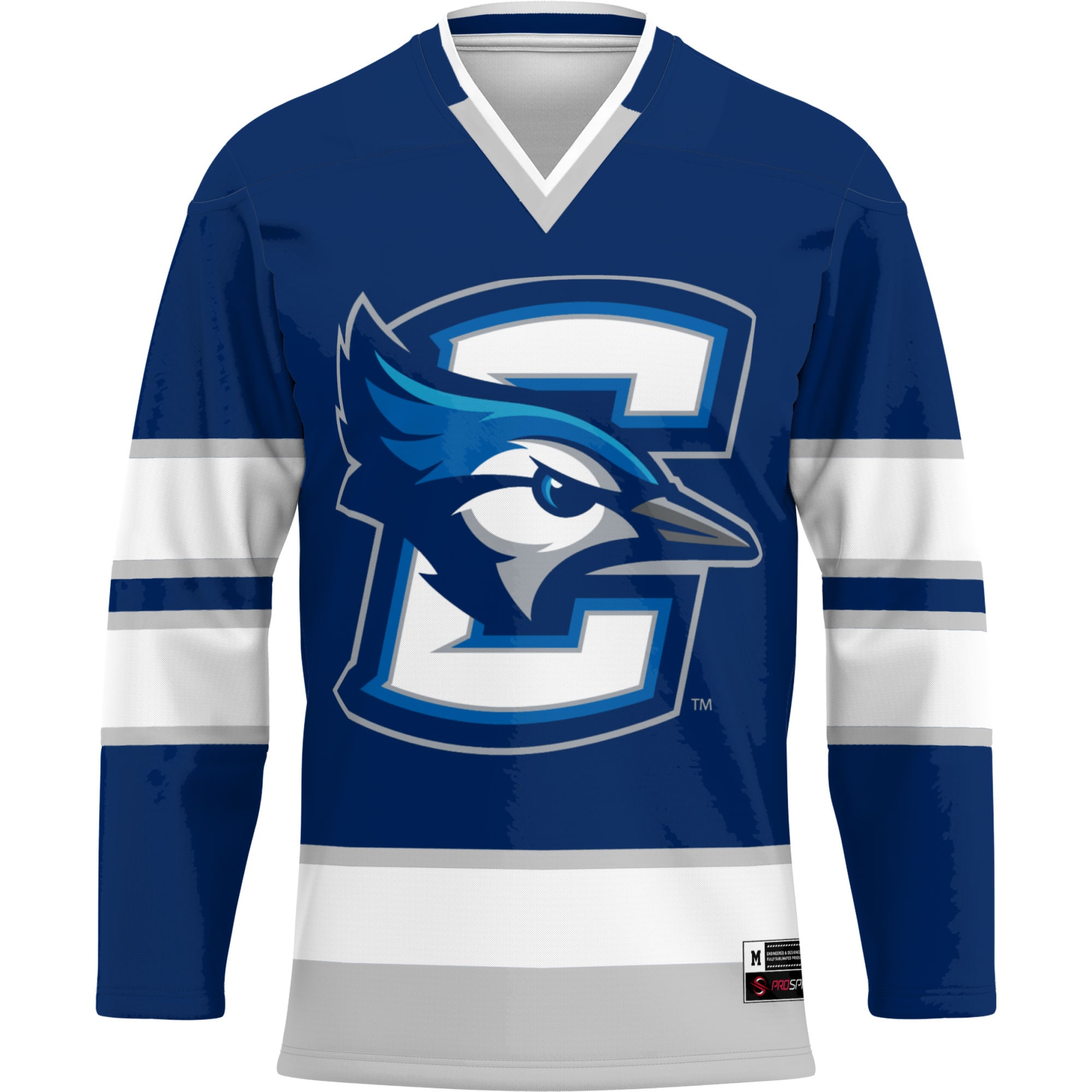 [NJP] Creighton Bluejays GameDay Greats Hockey Jersey - Blue