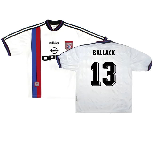 Match Quality Bayern Away Shirt Very Good S Ballack #13 Modern Sty...