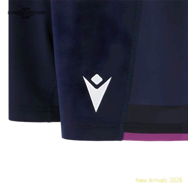 2025-2026 Scotland Home Rugby Shorts (Navy) - Kids