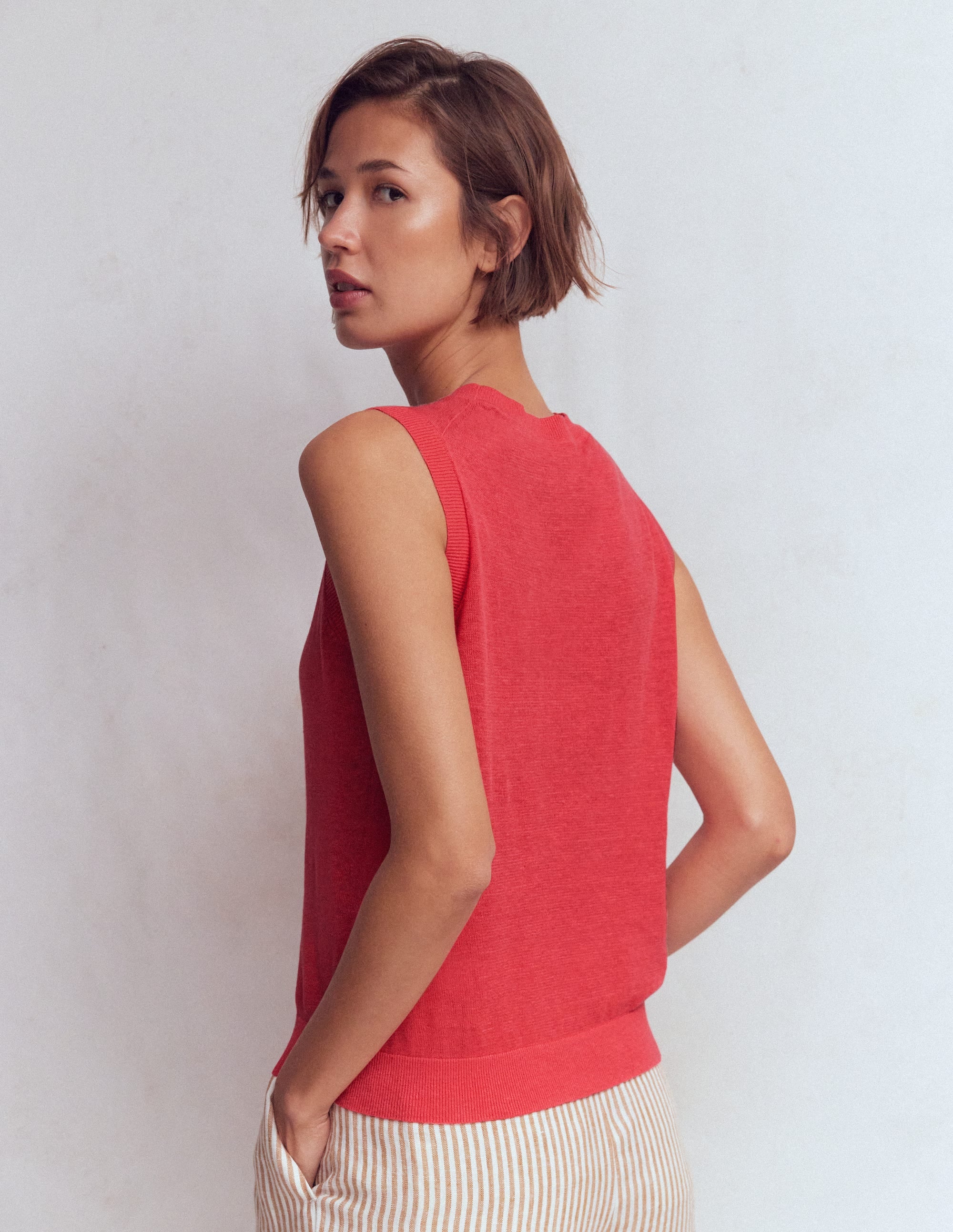 Agnes Linen Tank