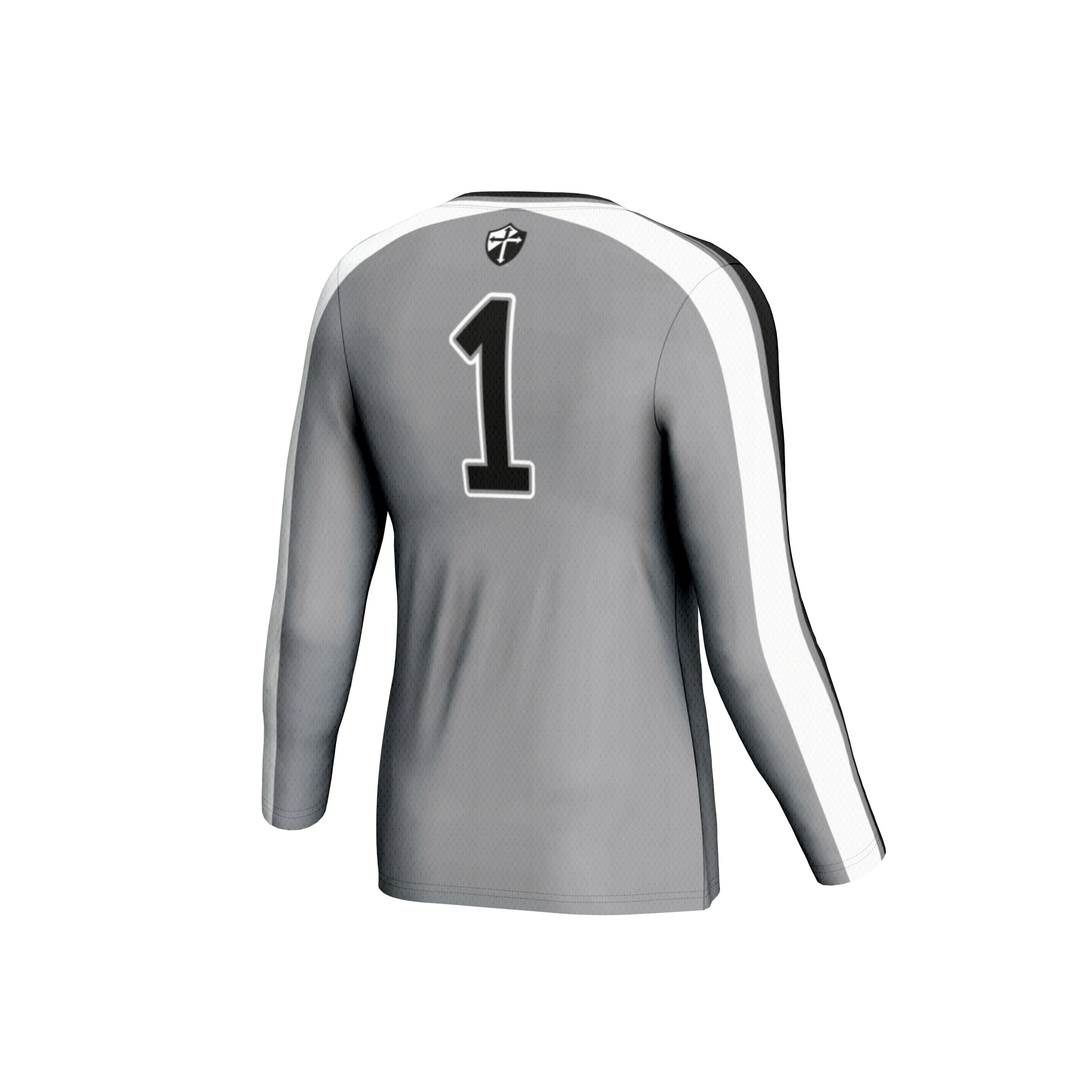 [NJP] Providence Friars GameDay Greats Youth #1 Lightweight Volleyball Fashion Jersey - Silver