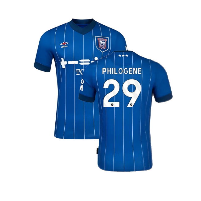 Adult 2024-2025 Ipswich Town Home Shirt (Philogene 29)