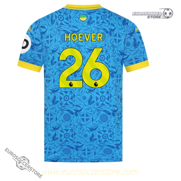 Wolverhampton Wanderers Third HOEVER 26 Football Jersey for the 25-26 Season