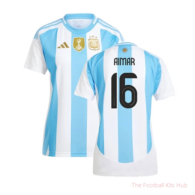 2024-2025 Argentina Home Shirt (Ladies) (AIMAR 16)