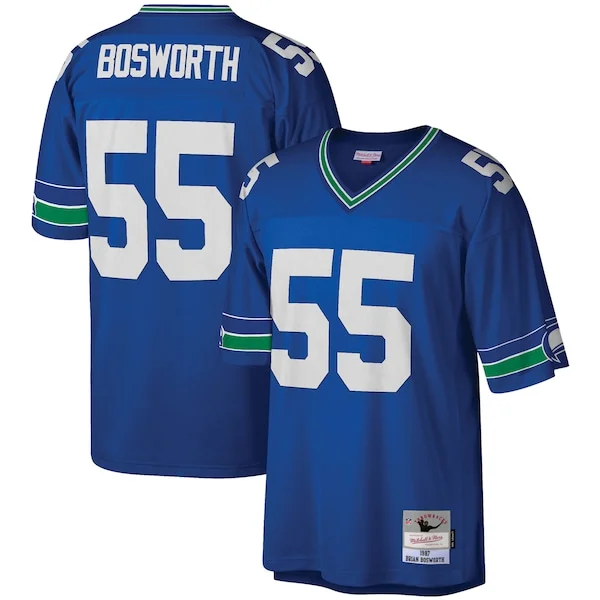 Performance Seattle Seahawks Replica Jersey - Premium Royal NFL Fan...
