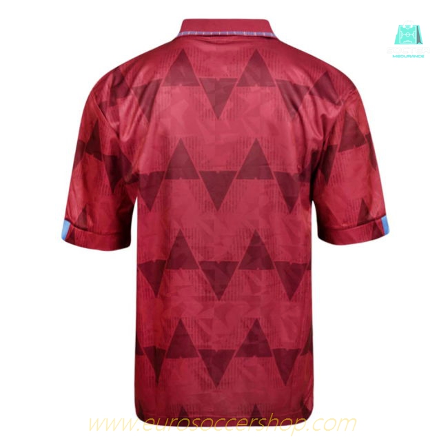 Manchester City 1989 Away Retro Football Shirt