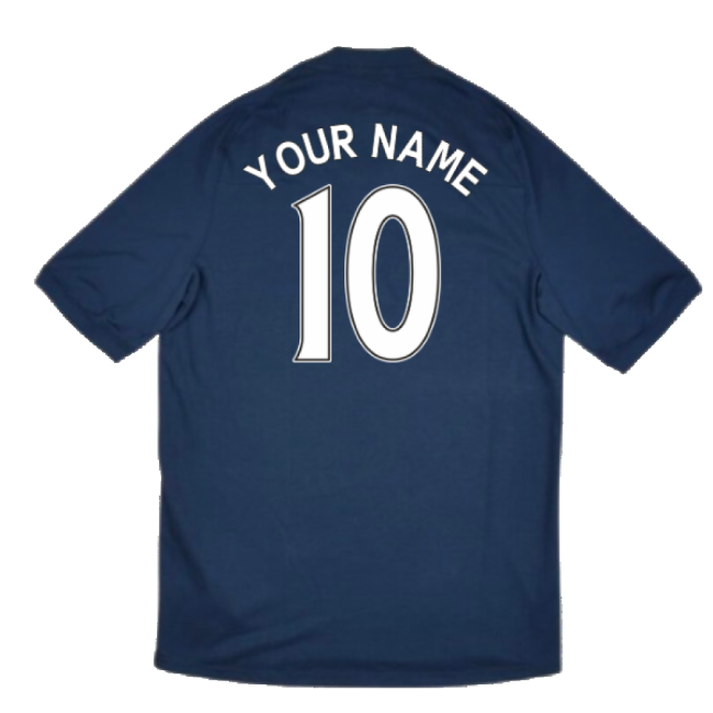 Manchester City 2010-11 Away Shirt ((Very Good) XL) (Your Name) (Li...