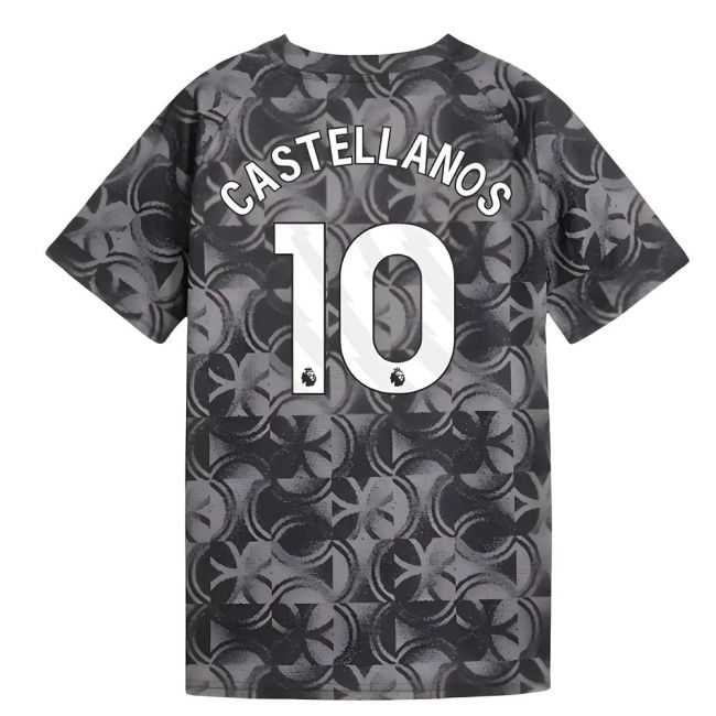 2025-20 Man City Home Soccer Shirt Castellanos #10 L M S Kids