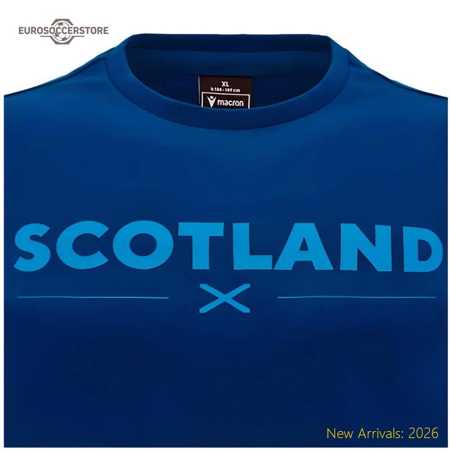 2024-2025 Scotland Rugby Leisure Cotton T-Shirt (Navy) - Kids