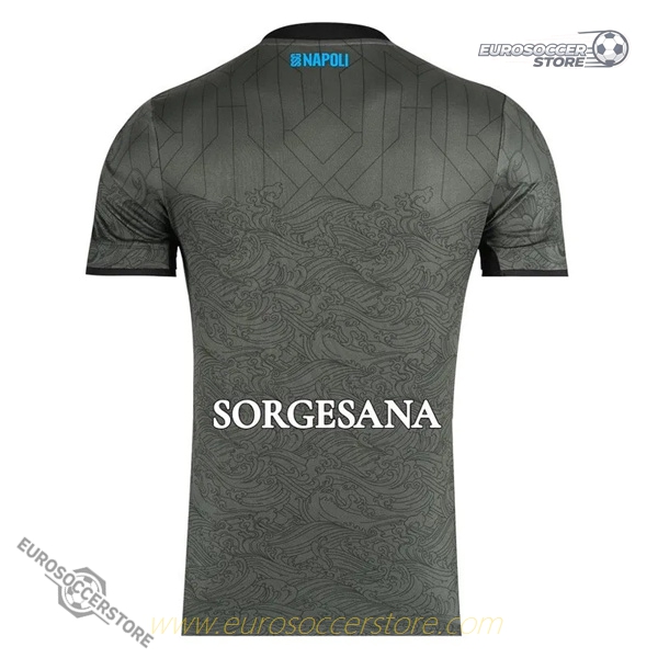S.S.C. Napoli's Third Football Jersey for the 2024-2025 Season