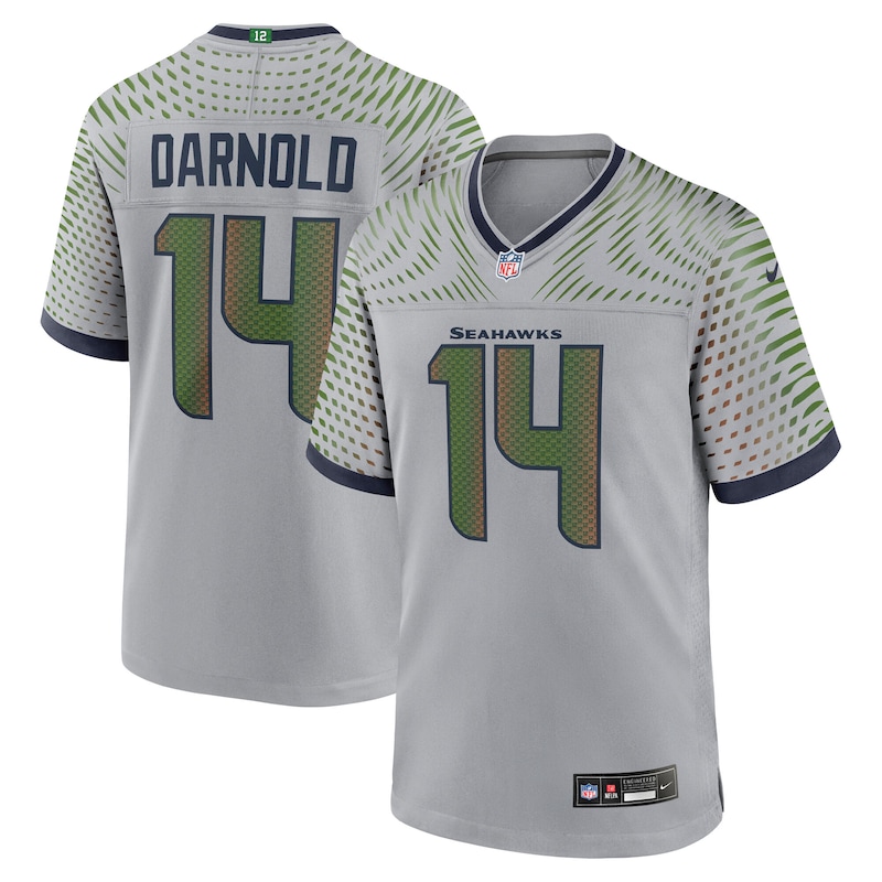 None Sam Darnold Record-Breaker SEA Seahawks Game-Ready Jersey