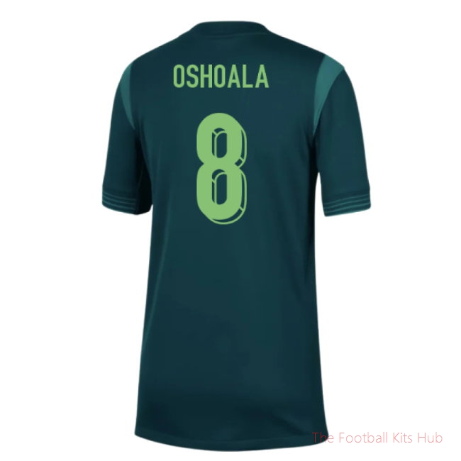[JED] 2025/26 Nigeria Home Shirt (Womens Team) - Kids (Oshoala 8)