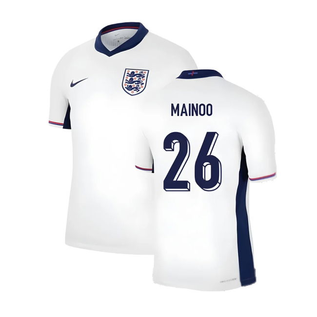 Mainoo 26 England Soccer Team Supporter Kit - Adults Version (1)