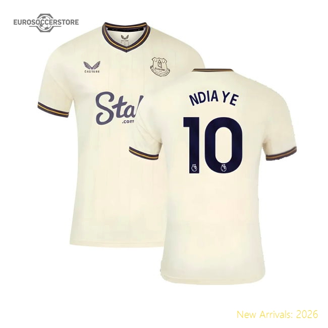 Everton 2024-2025 Third Shirt (Ndiaye 10) Premier League Football Gear