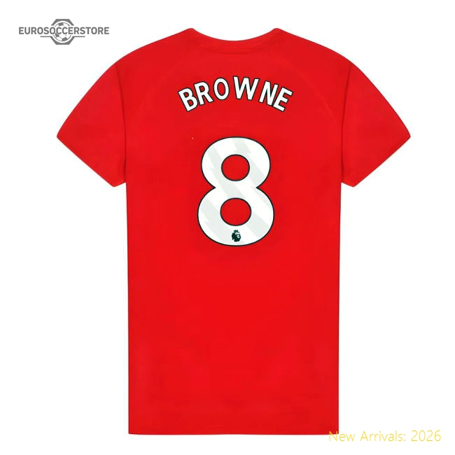 Exceptional Sunderland Poly T-shirt (red) - Kids (browne 8)