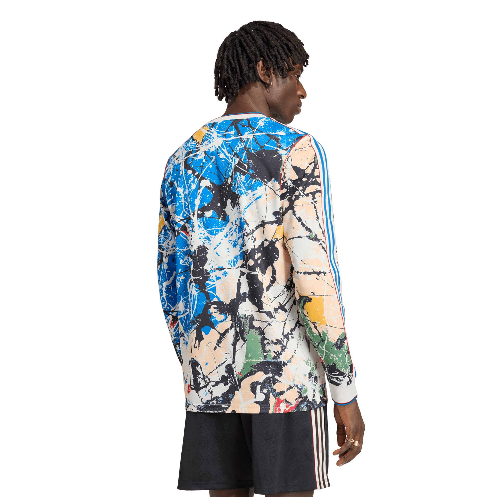 [SJH] Manchester United X Stone Roses Long Sleeve Replica Jersey - Blue