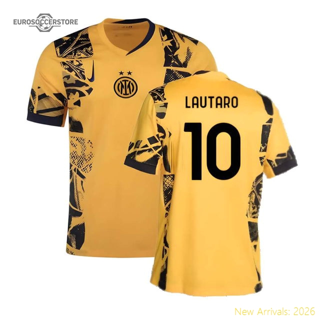 High-quality 2024-2025 Inter Milan Third Shirt (lautaro 10)