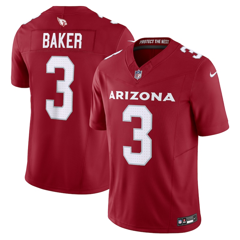 None Budda Baker AZ Cardinals Vintage High-Quality Jersey for NFL Fans