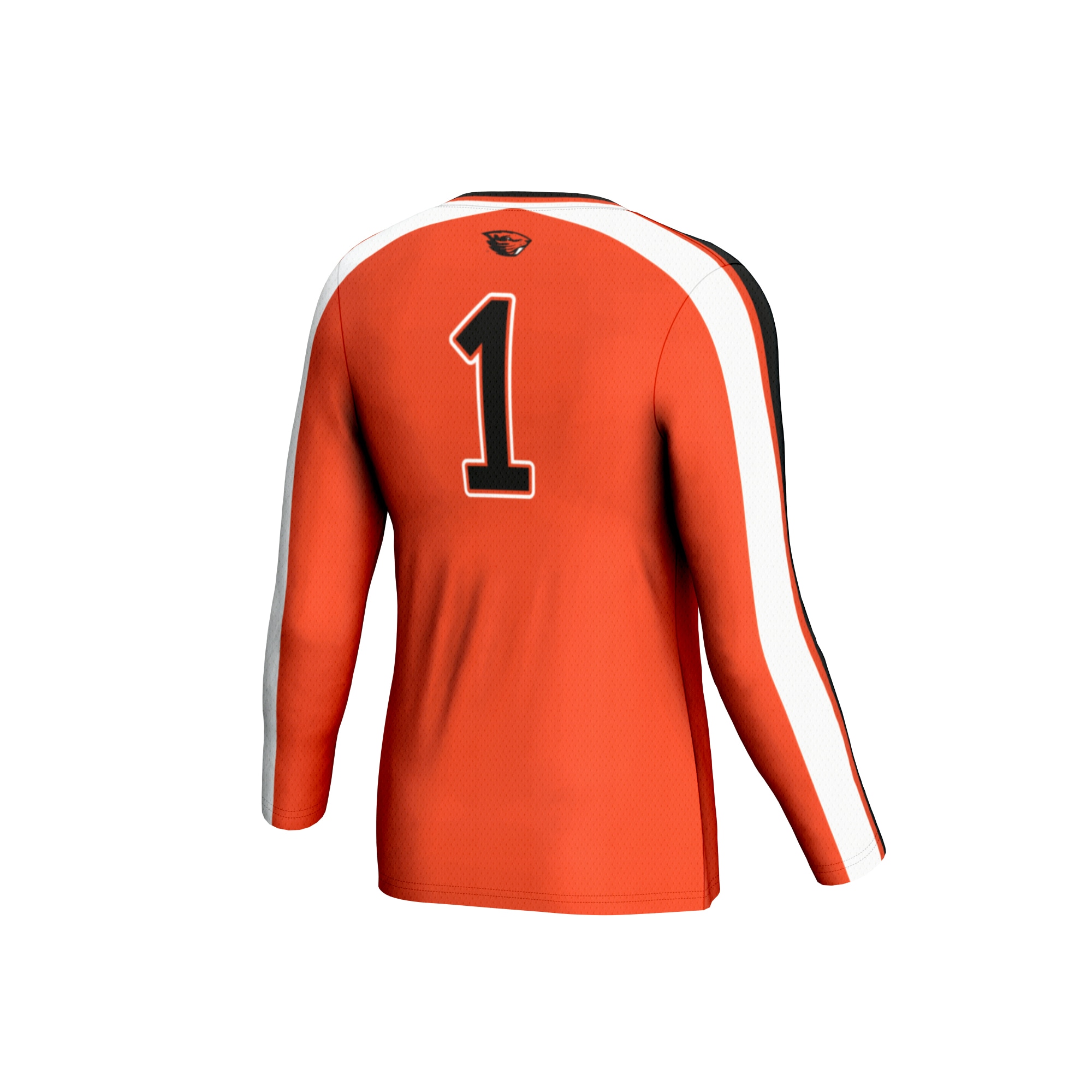 [NJP] Oregon State Beavers GameDay Greats Unisex #1 Lightweight Volleyball Fashion Jersey - Orange