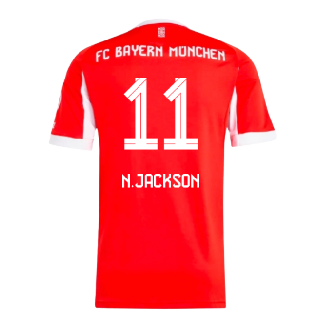 Bayern Munich Official 2025-2026 Home Soccer Jersey - Bayern Munich