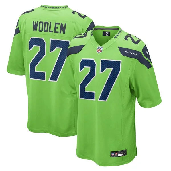 Seattle Seahawks Game NFL Jersey - Green | Durable Football Apparel