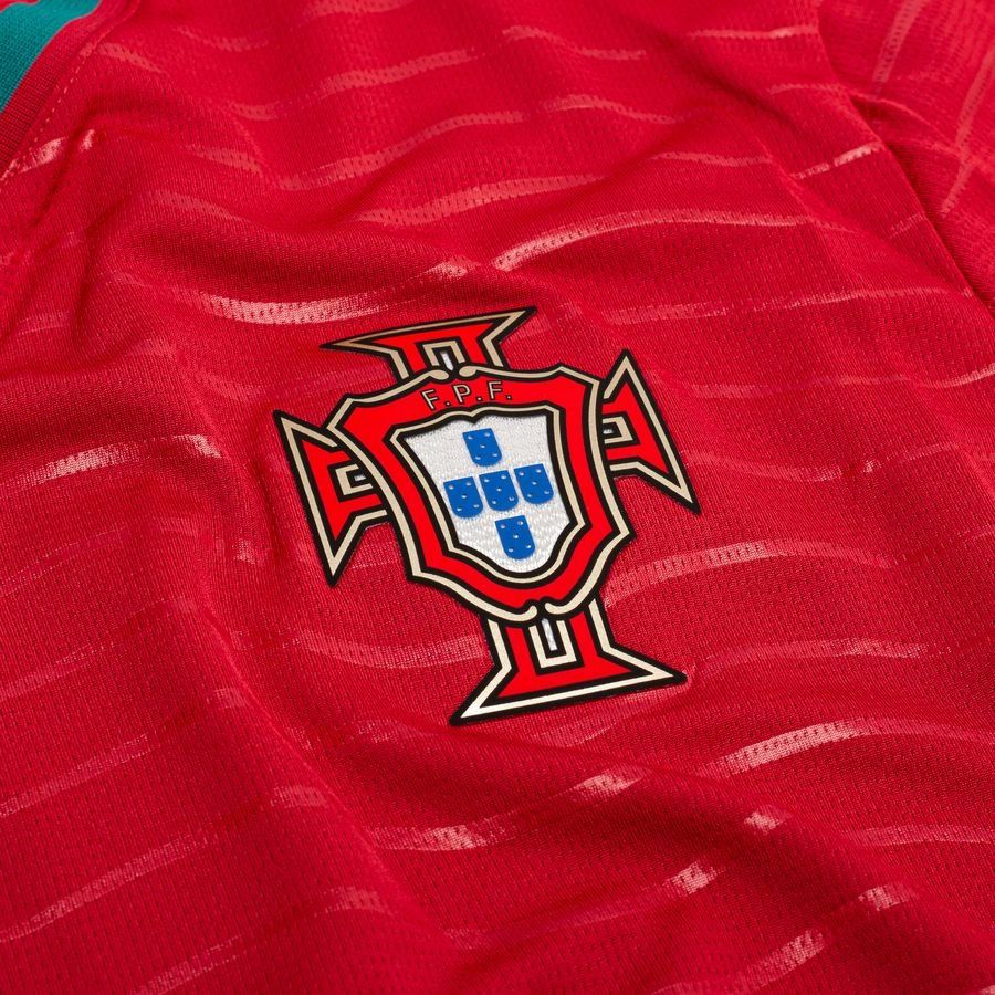 Portugal Home Shirt World Cup 2026 Kids Long Sleeves