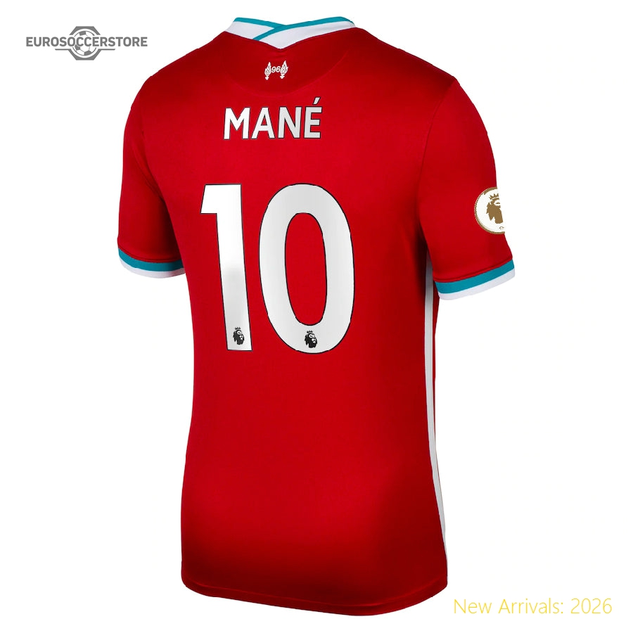 Officially Approved Adult Liv Sadio Mane Premium Home Jersey 2020