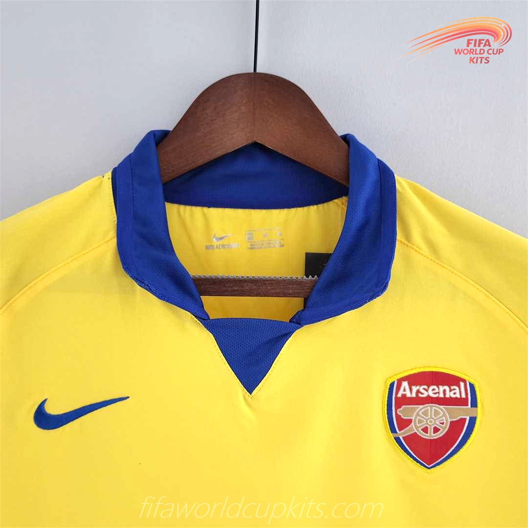 Arsenal 03-05 Away Yellow Football Kit