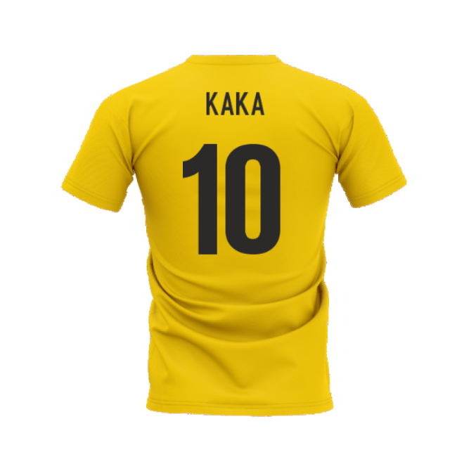 Performance Kaka Legend T-Shirt (Yellow) (Kaka 10) Kit Championship