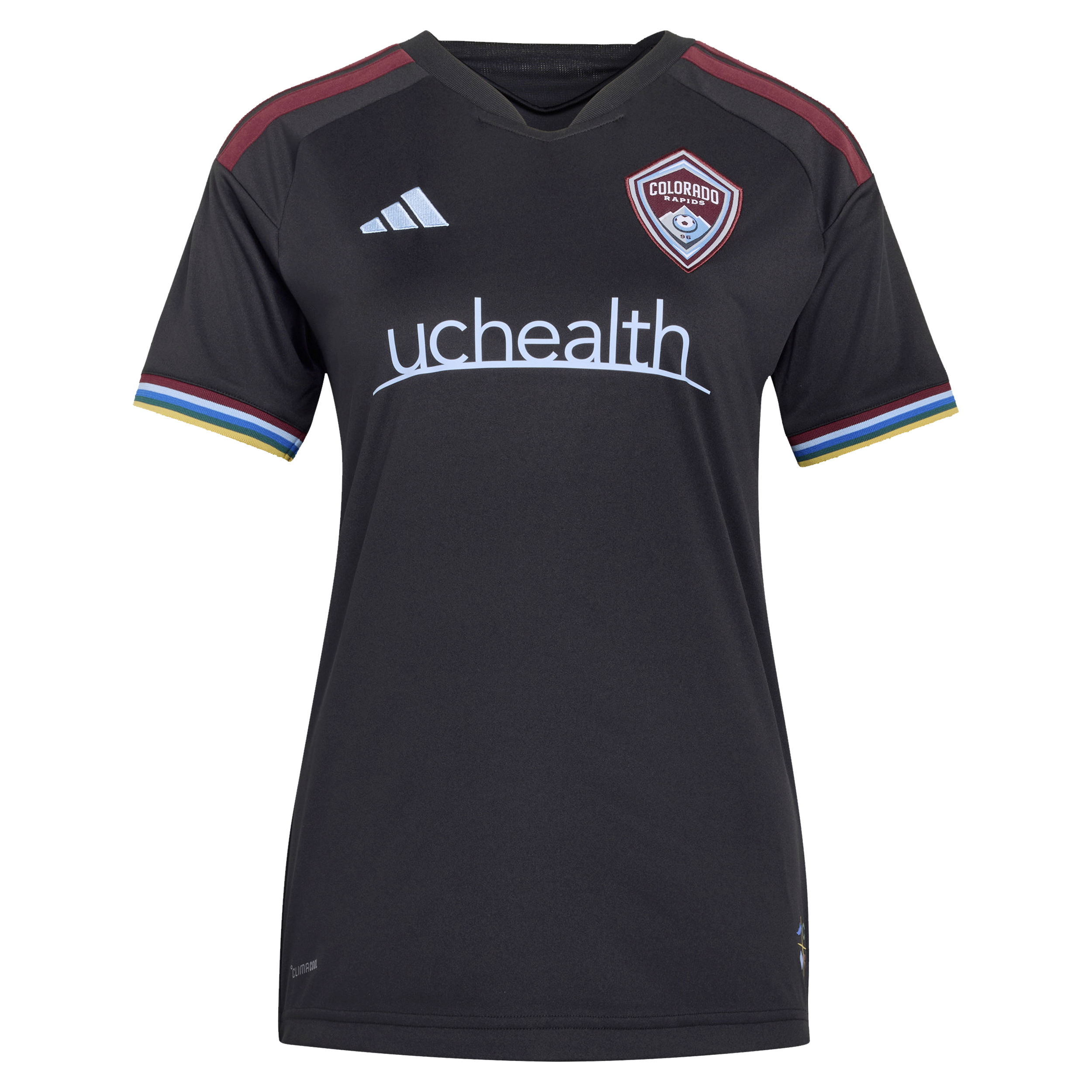 [ESK] Colorado Rapids Women's 2026 Colorful Colorado Replica Jersey - Black