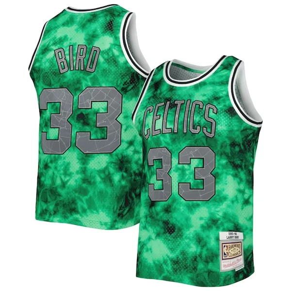 Larry Bird BOS Swingman Jersey - top-tier NBA - Green training