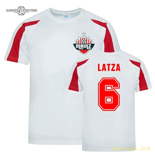Fan-Favorite Danny Latza Mainz Sports Training Jersey (White)