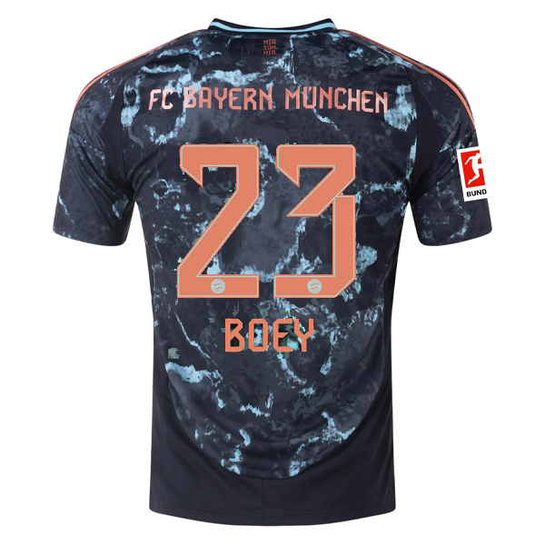 Bayern Munich Boey 2024-2025 Bun Away Jersey – Authentic Shirt