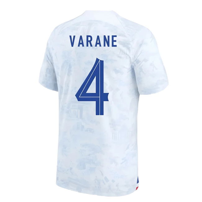 Authentic 2022-2023 France Away Athletic Replica Quality