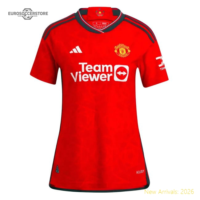 Premium 2023-2024 Man Utd Authentic Home Shirt (ladies) - Premium