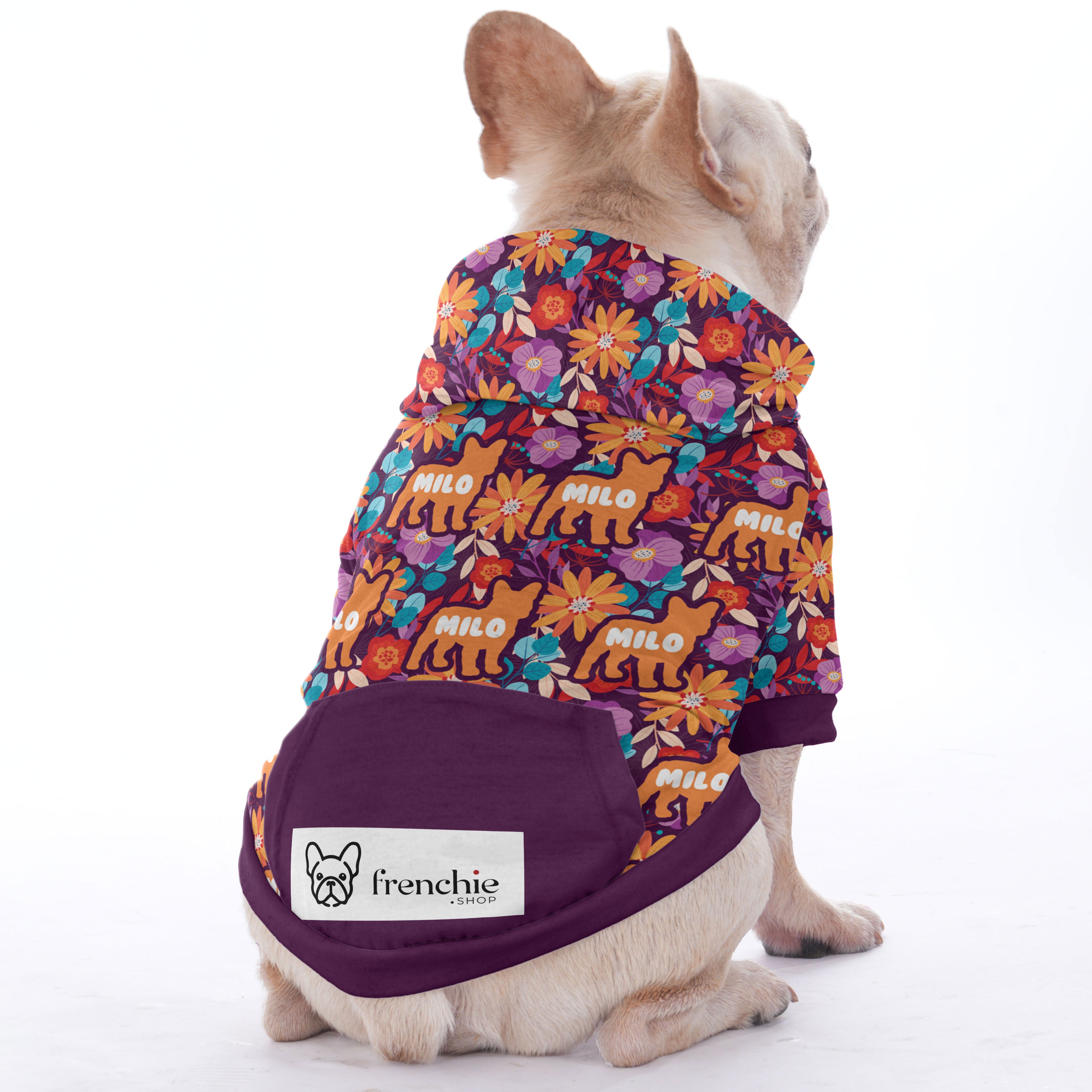 Minimal-Aesthetic Customizable French Bulldog Hoodies With Your Pet’s...