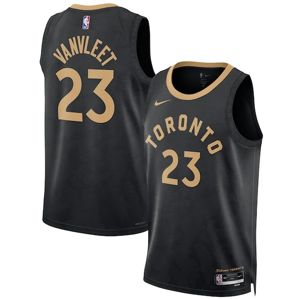 Fred VanVleet TOR Swingman Jersey - high-quality stylish - Black