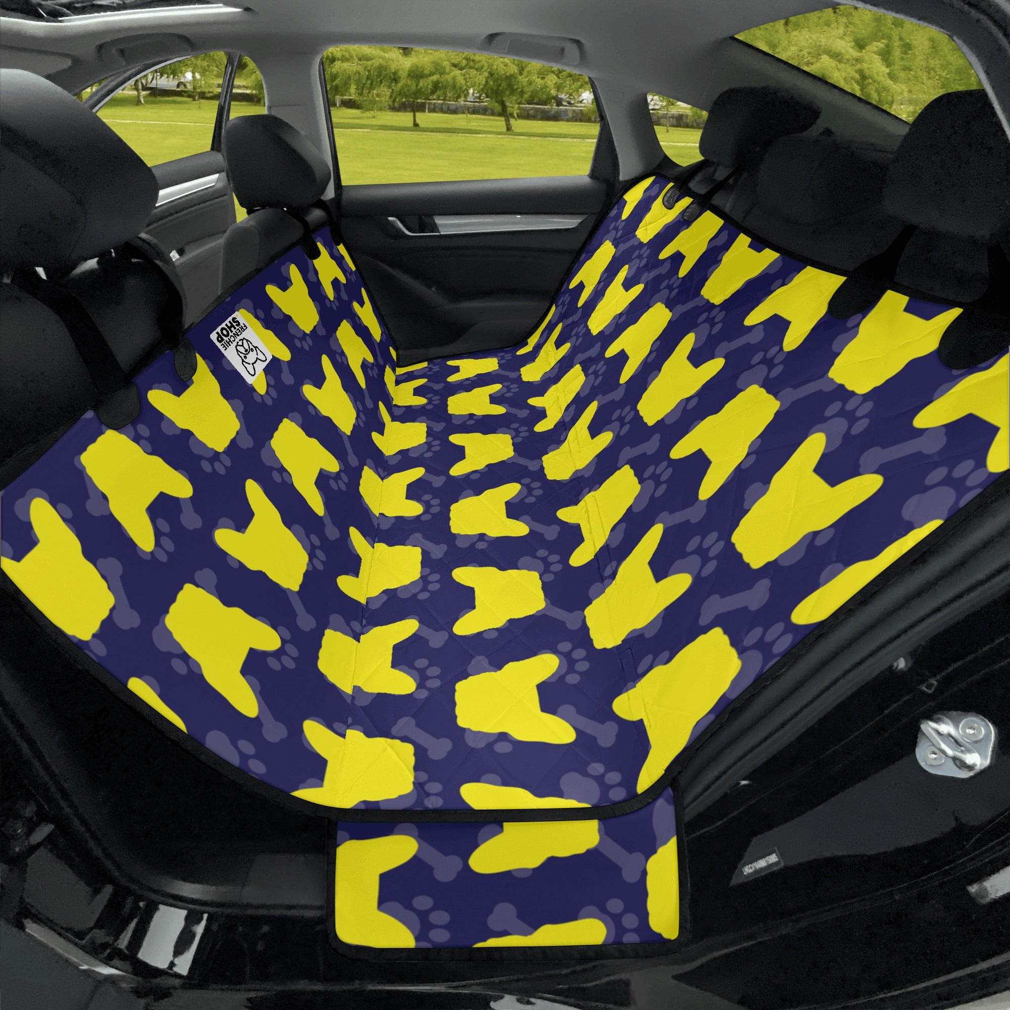 Pork - Bulldog Car Pet Seat Covers For French Bulldog For Frenchie Pups