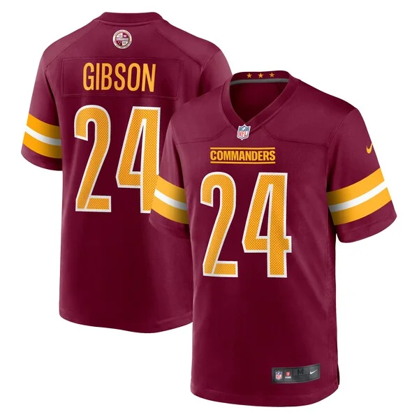 Performance None Game Jersey - Premium Burgundy NFL Fan Jersey | Ga...