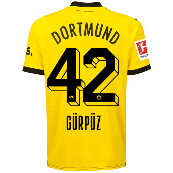 Borussia Dortmund Gurpuz 2023-2024 Bun Home Jersey – Authentic Shirt