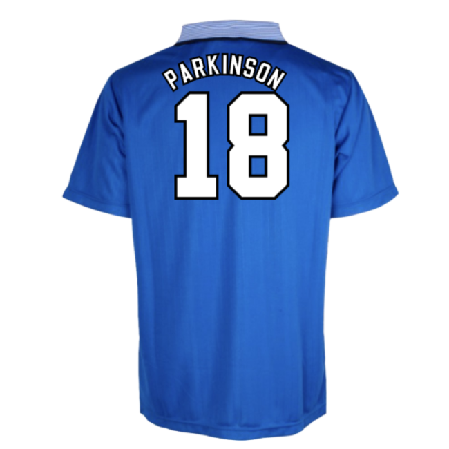 World Cup Premium Everton 1996 Home Retro Shirt (Parkinson 18)