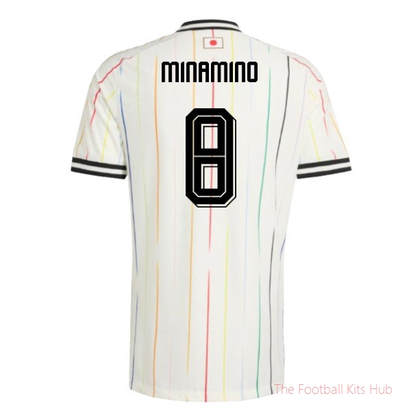2026-2027 Japan Authentic Away Shirt (Minamino 8)
